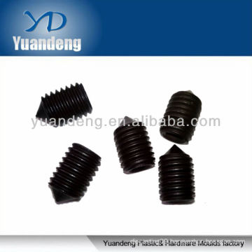 Cone point set screw /set screw /black oxide set screw/ Sharp point set screw